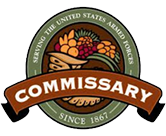 Commissary logo and link to Commissary locator
