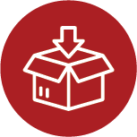 Product Solutions Graphic of Shipping Box